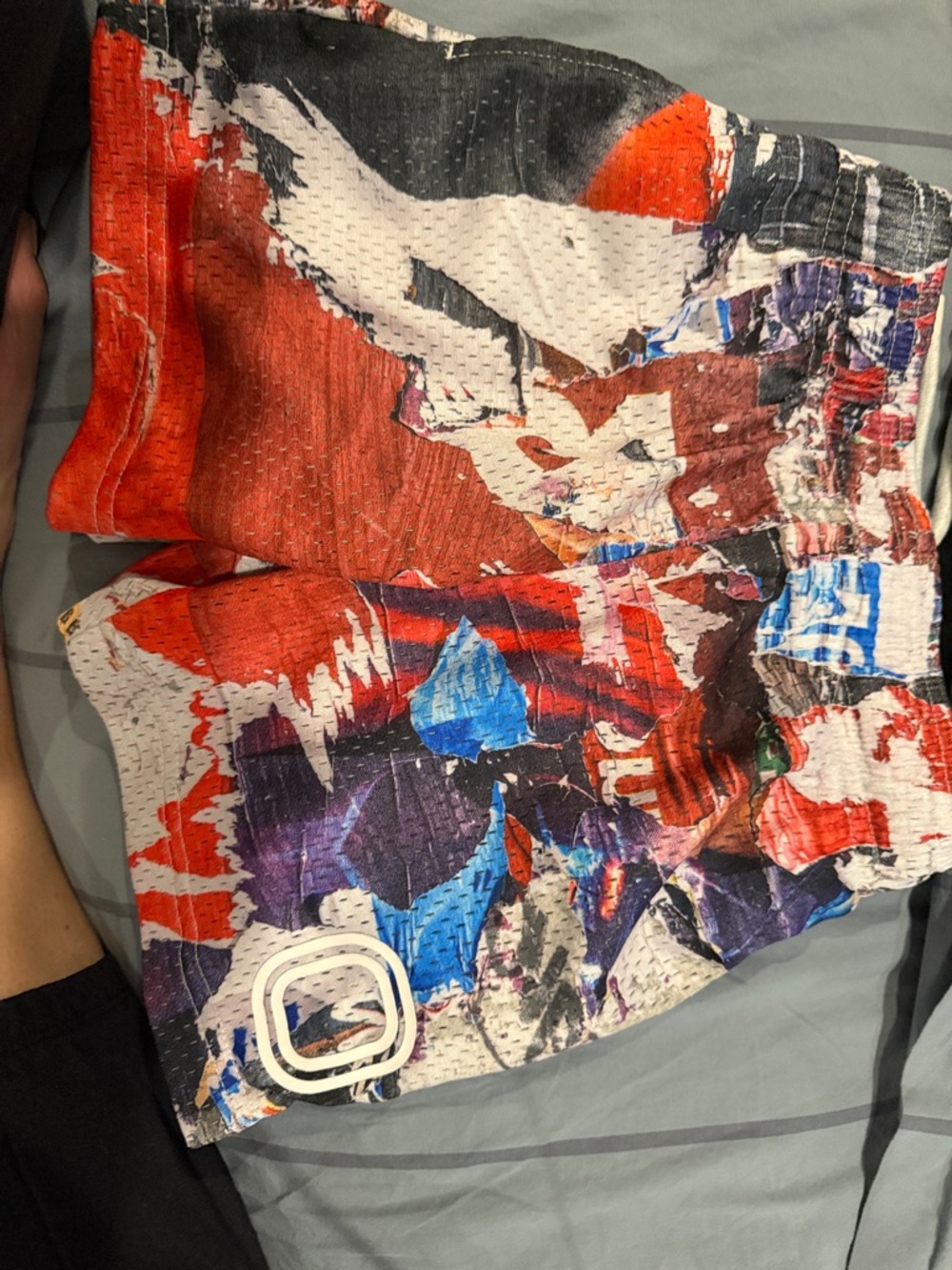 Kids Casual Printed Shorts in Red, Blue, White - Brand Unspecified